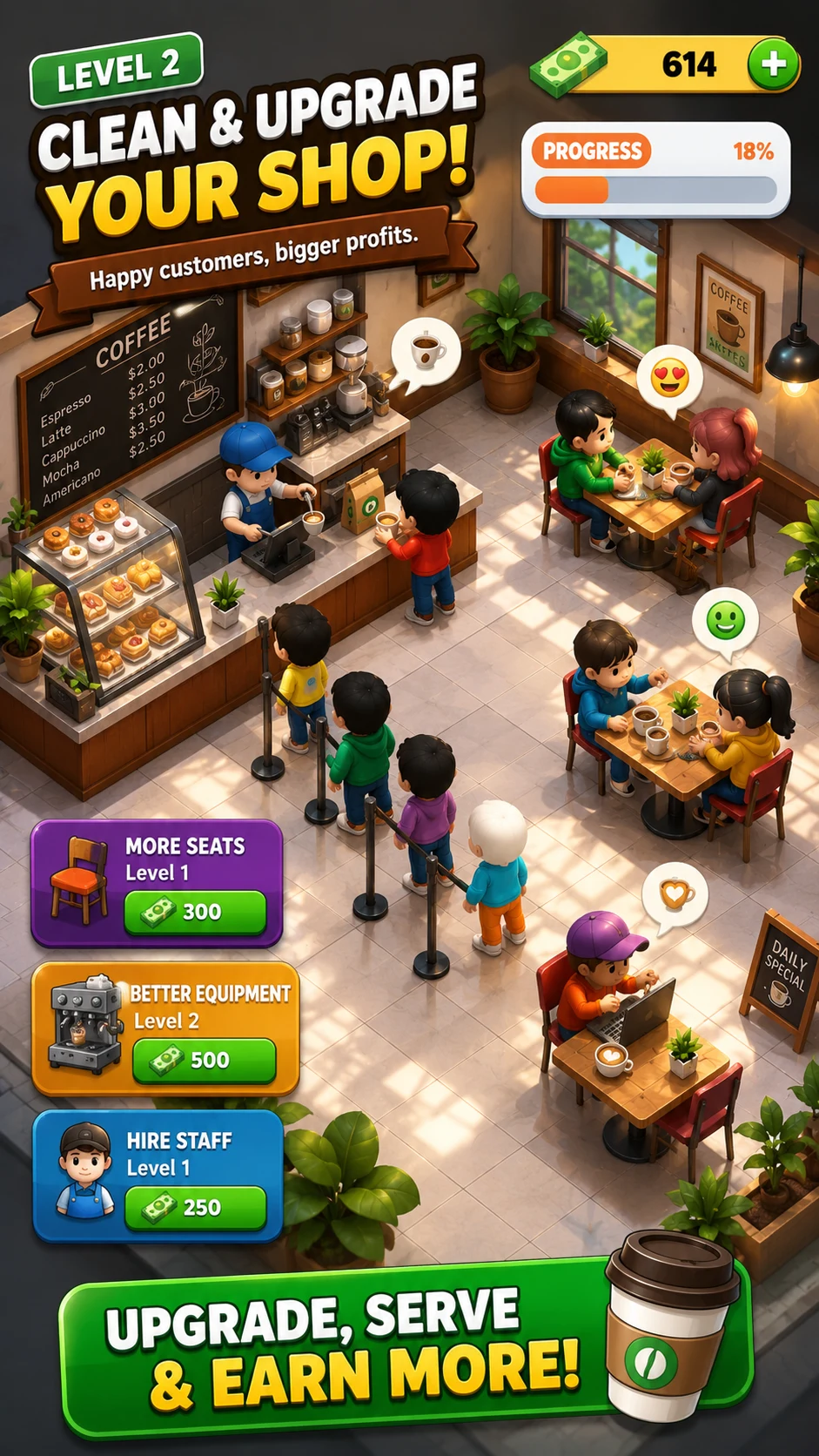 Food Empire: Fast Food Game screenshot
