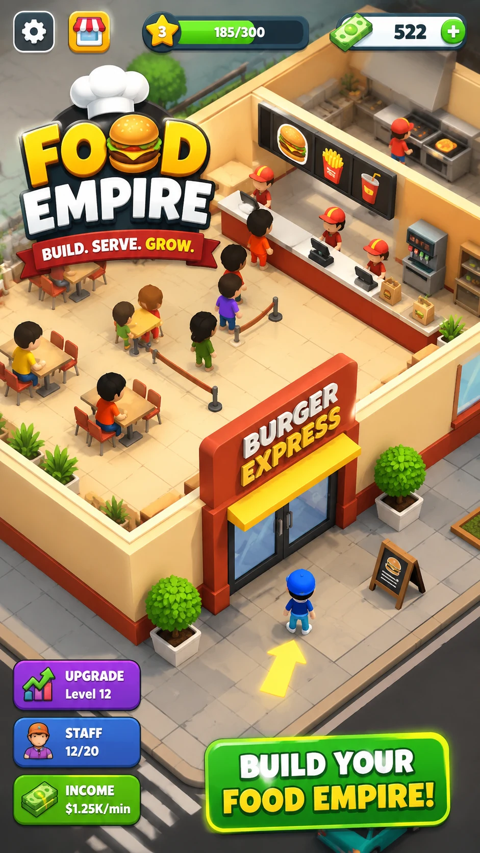 Food Empire: Fast Food Game screenshot